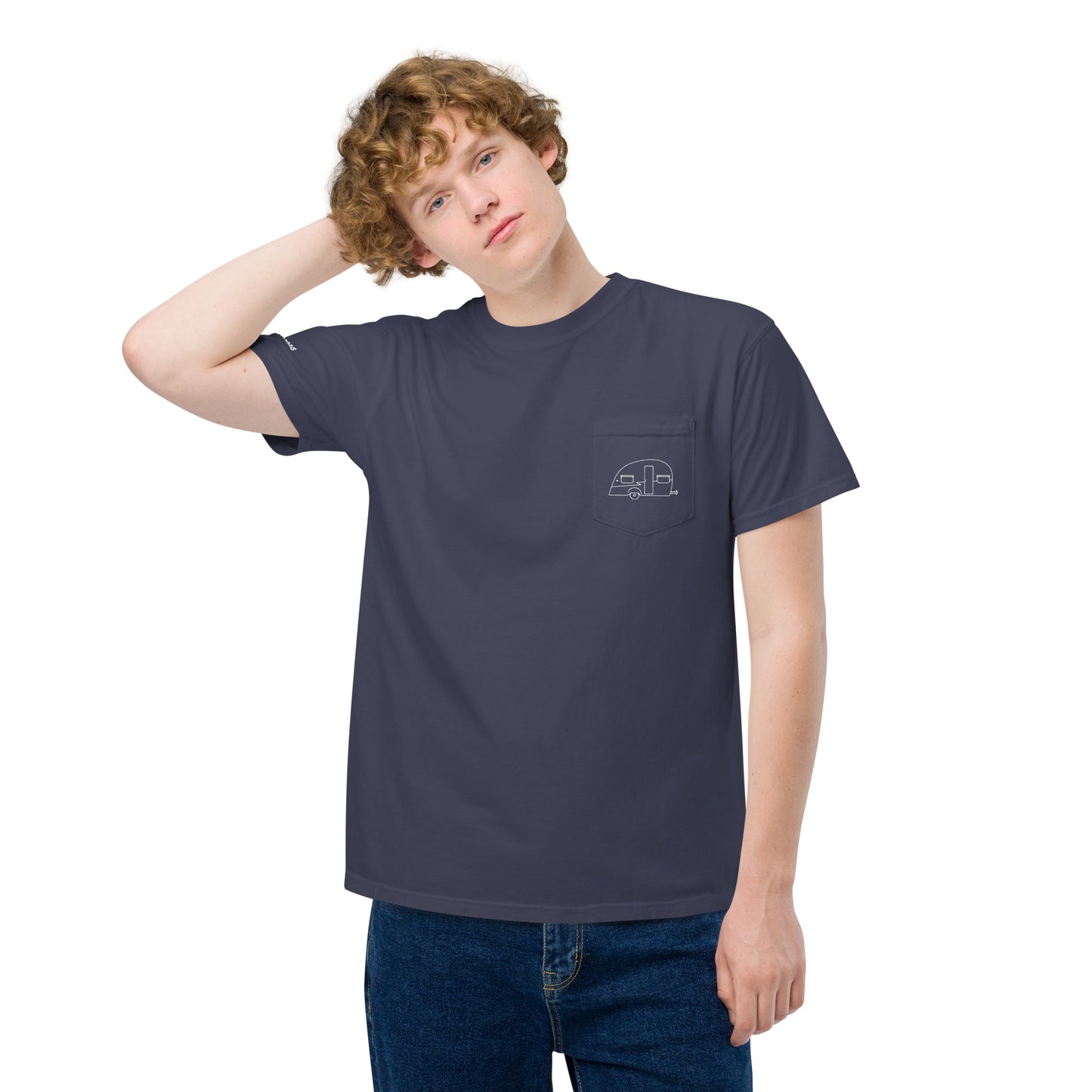 Teardrop Trailer Pocket Tee